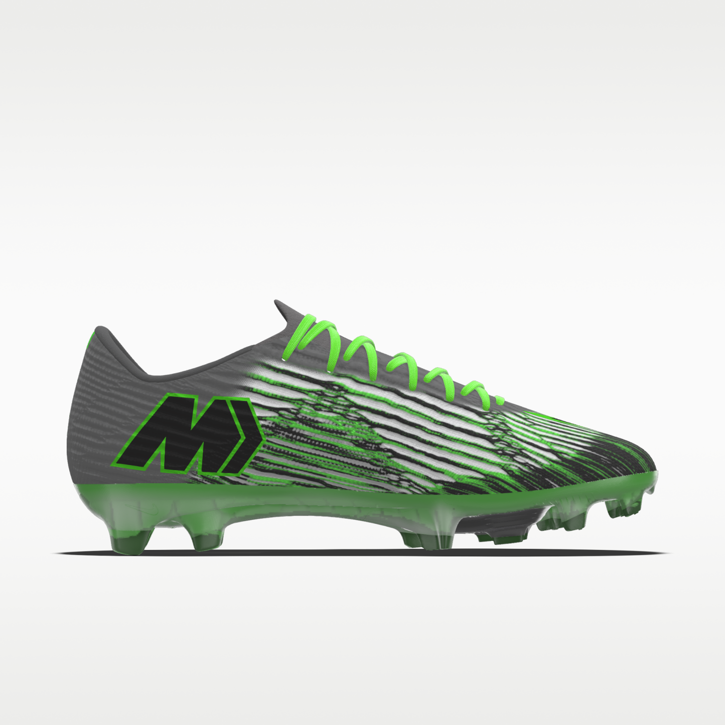 Nike Mercurial Superfly 11 Elite By You - Cool Grey/Cool Grey - 3