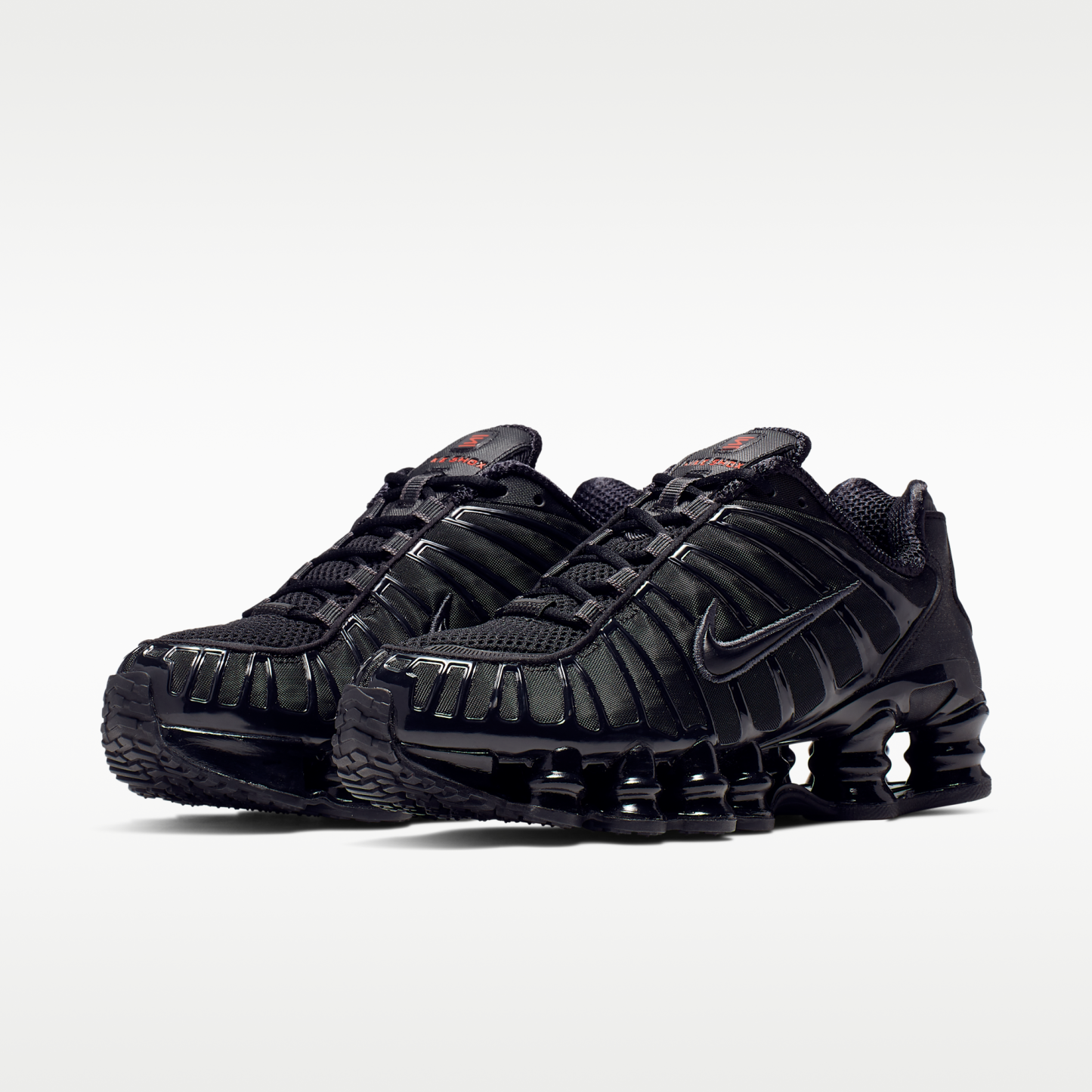 Nike Shox TL - Μαύρο/Metallic Hematite/Max Orange/Μαύρο - 5