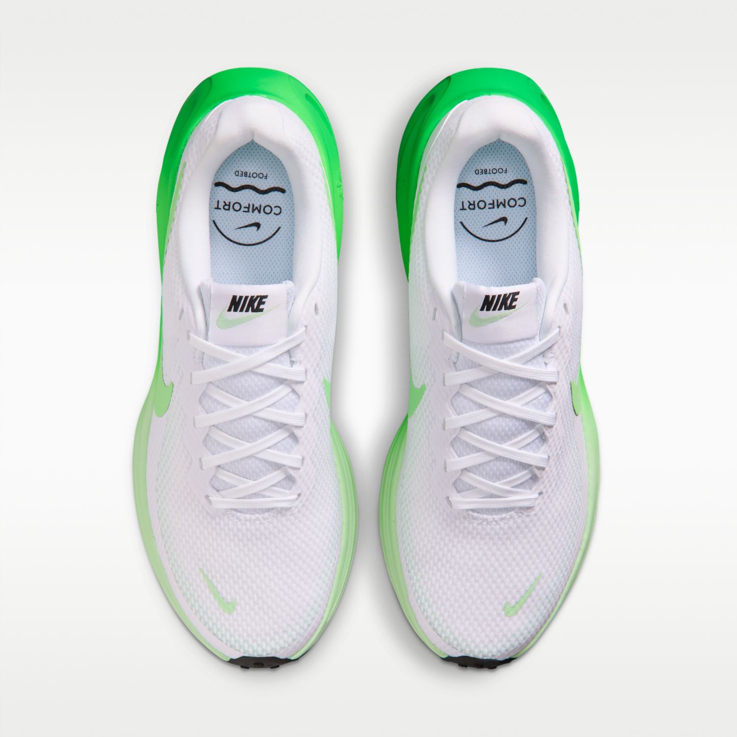 Nike Revolution 8 - Λευκό/Cucumber Calm/Green Spark/Illusion Green - 4