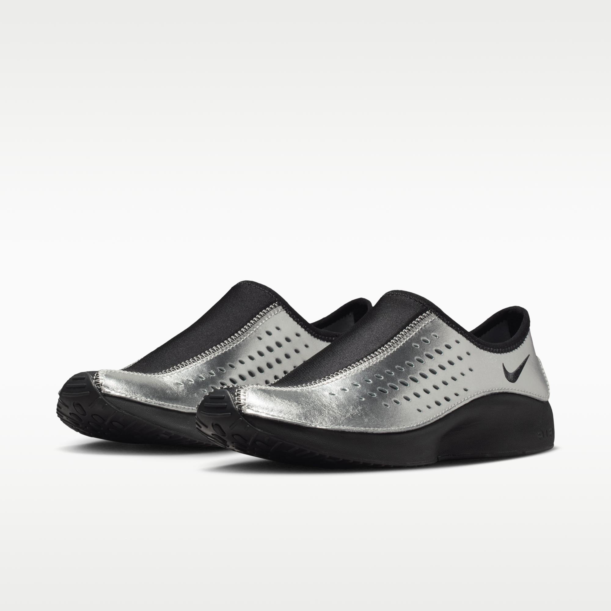 Nike Air Superfly - Metallic Silver/Μαύρο - 5