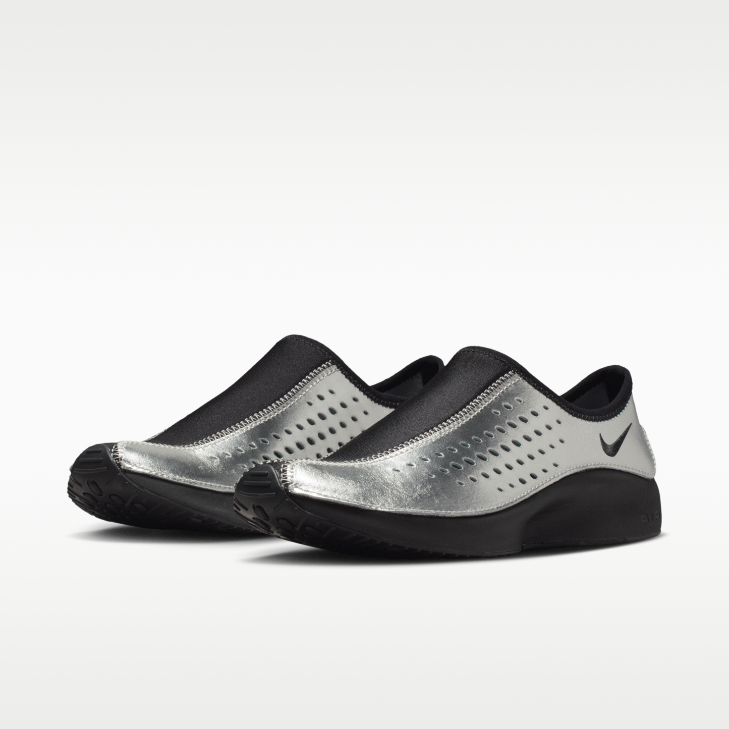 Nike Air Superfly - Metallic Silver/Μαύρο - 5