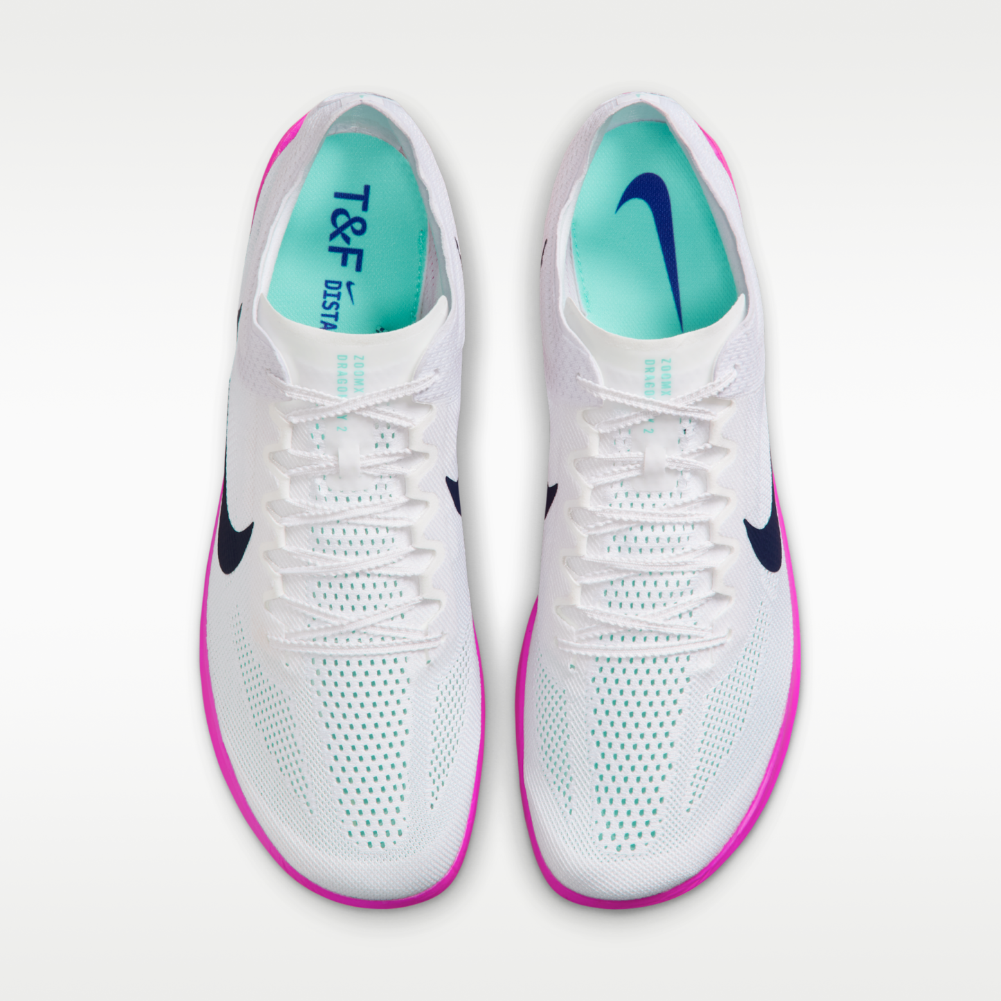 Nike Dragonfly 2 - Λευκό/Hyper Turquoise/Fire Pink/Obsidian - 4