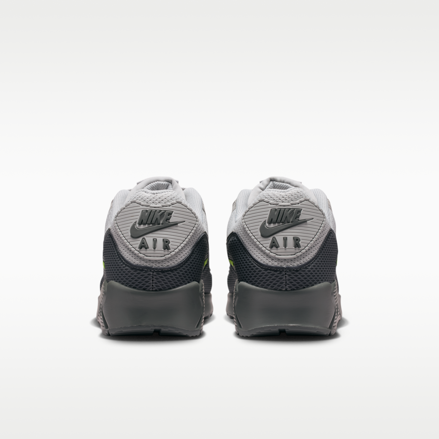 Nike Air Max 90 Premium - Light Smoke Grey/Smoke Grey/Volt/Iron Grey - 6