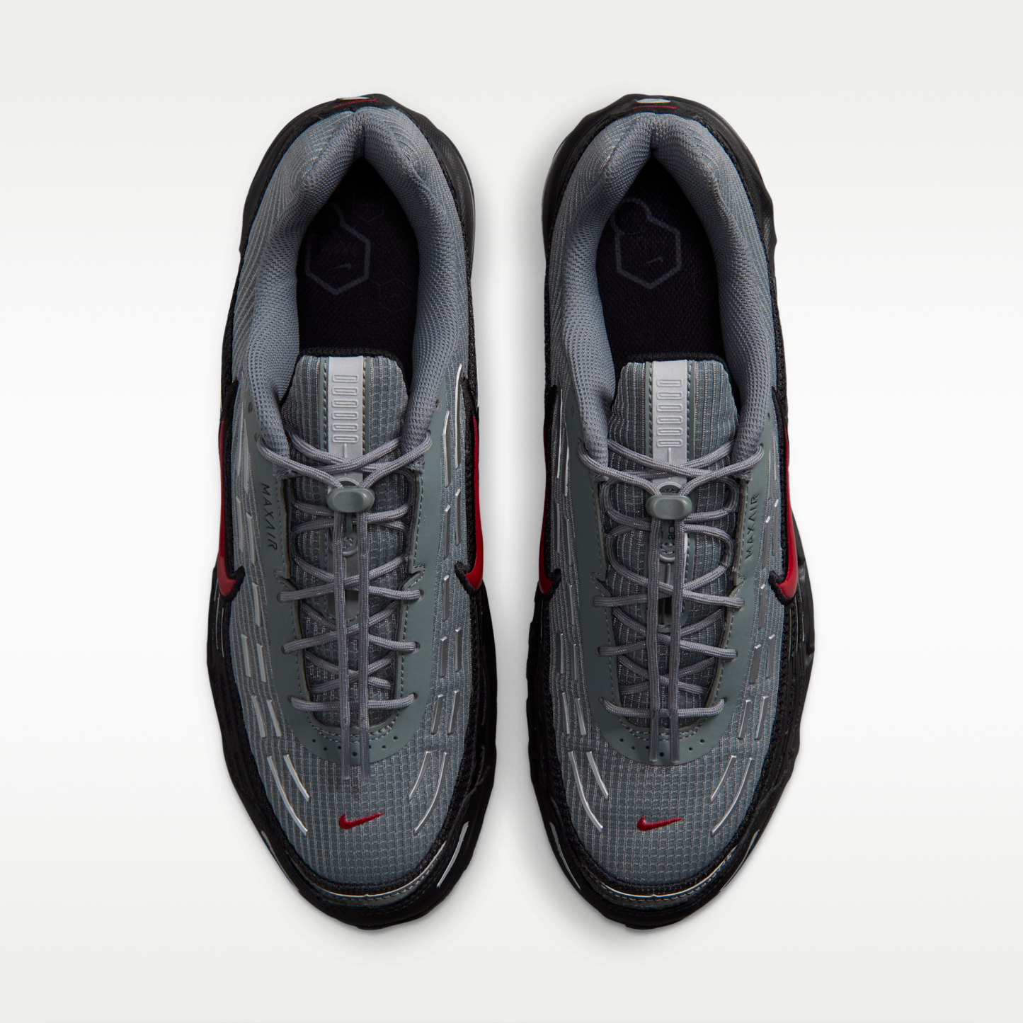 Nike Air Max TL 2.5 - Smoke Grey/Μαύρο/Dark Smoke Grey/Tough Red - 4