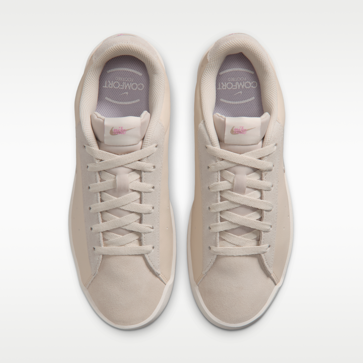 Nike Court Heritage - Light Orewood Brown/Phantom/Bleached Lilac/Cream II - 4