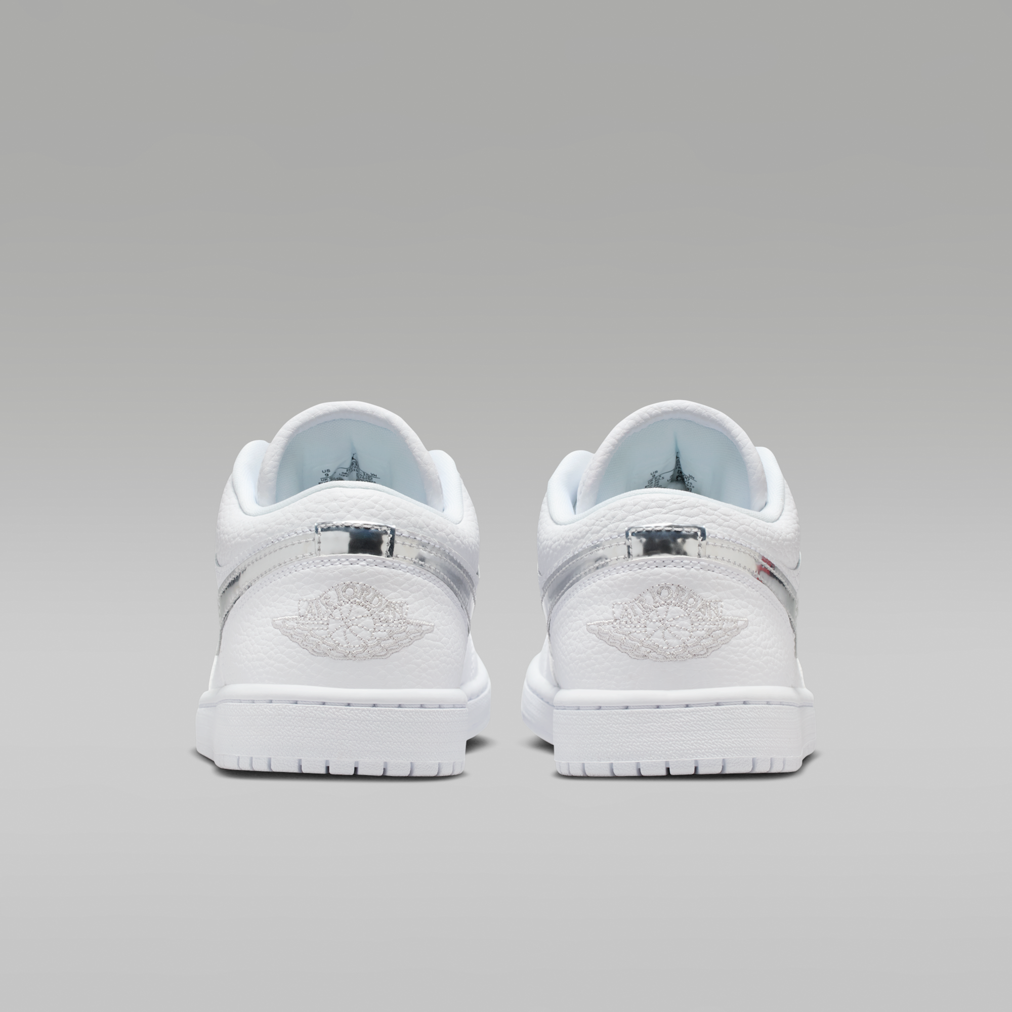 Air Jordan 1 Low SE - Λευκό/Λευκό/Metallic Silver/Λευκό - 6