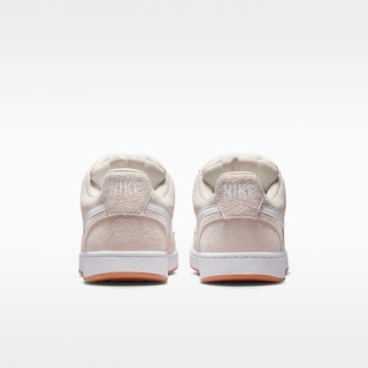 Nike Court Vision Low FL - Light Orewood Brown/Gum Medium Brown/Λευκό - 6