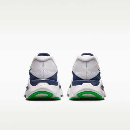 Nike Structure Plus - Λευκό/Midnight Navy/Summit White/Green Spark - 6