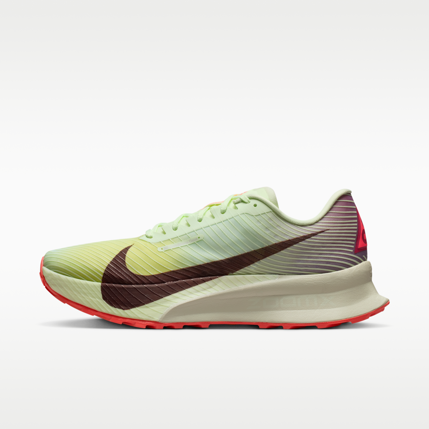 Nike ACG Ultrafly Trail - Volt Tint/Steam/Sea Glass/Burgundy Ash - 1