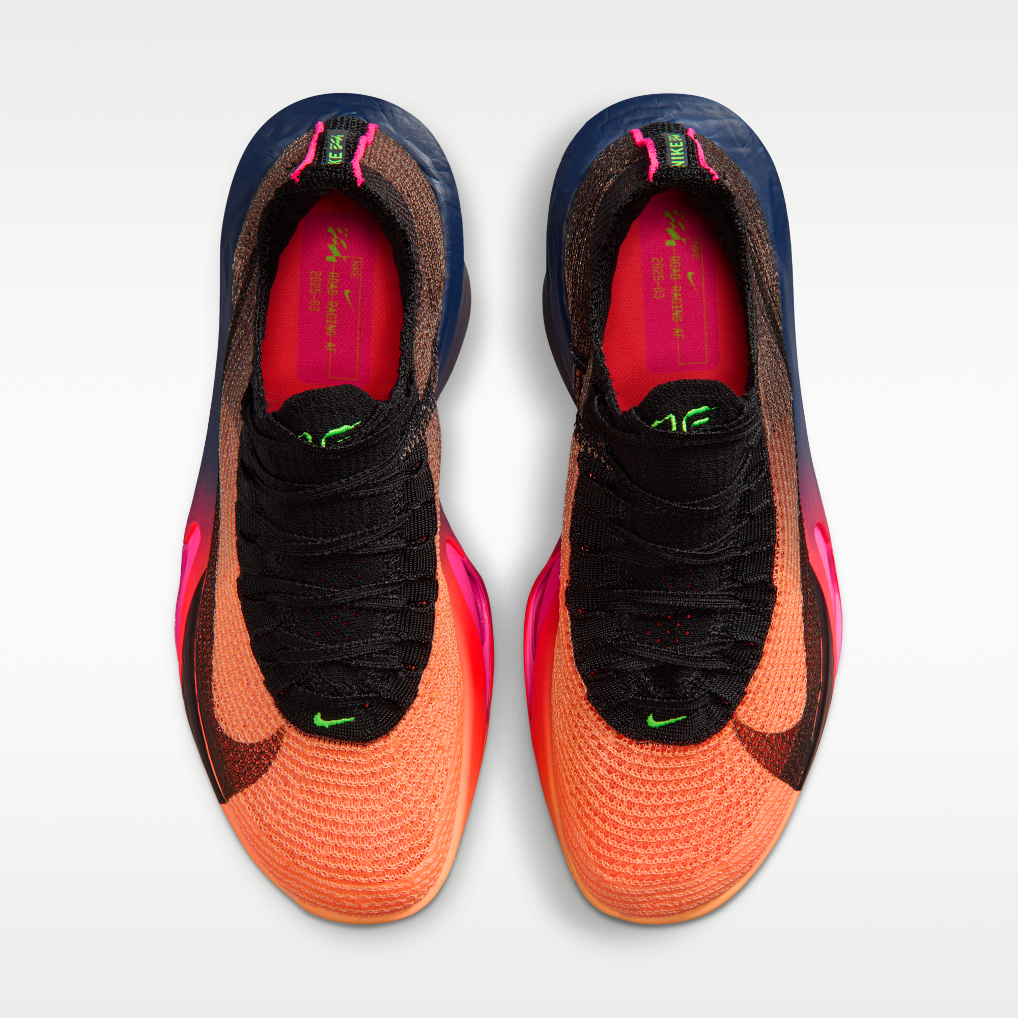 Nike Alphafly 3 Glam - Orange Pulse/Purple Dynasty/Electric Green/Μαύρο - 4