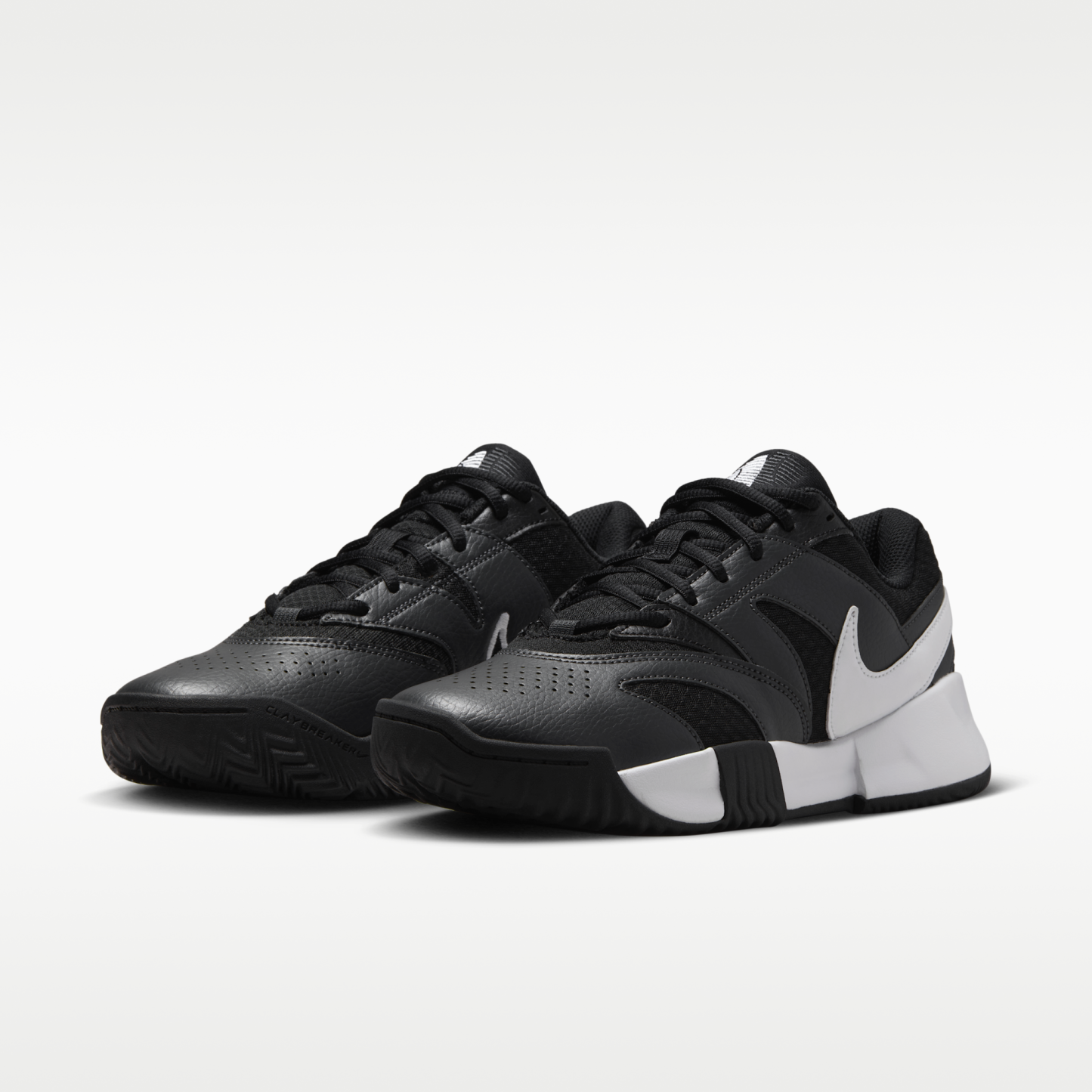 NikeCourt Lite 4 - Μαύρο/Anthracite/Λευκό - 5
