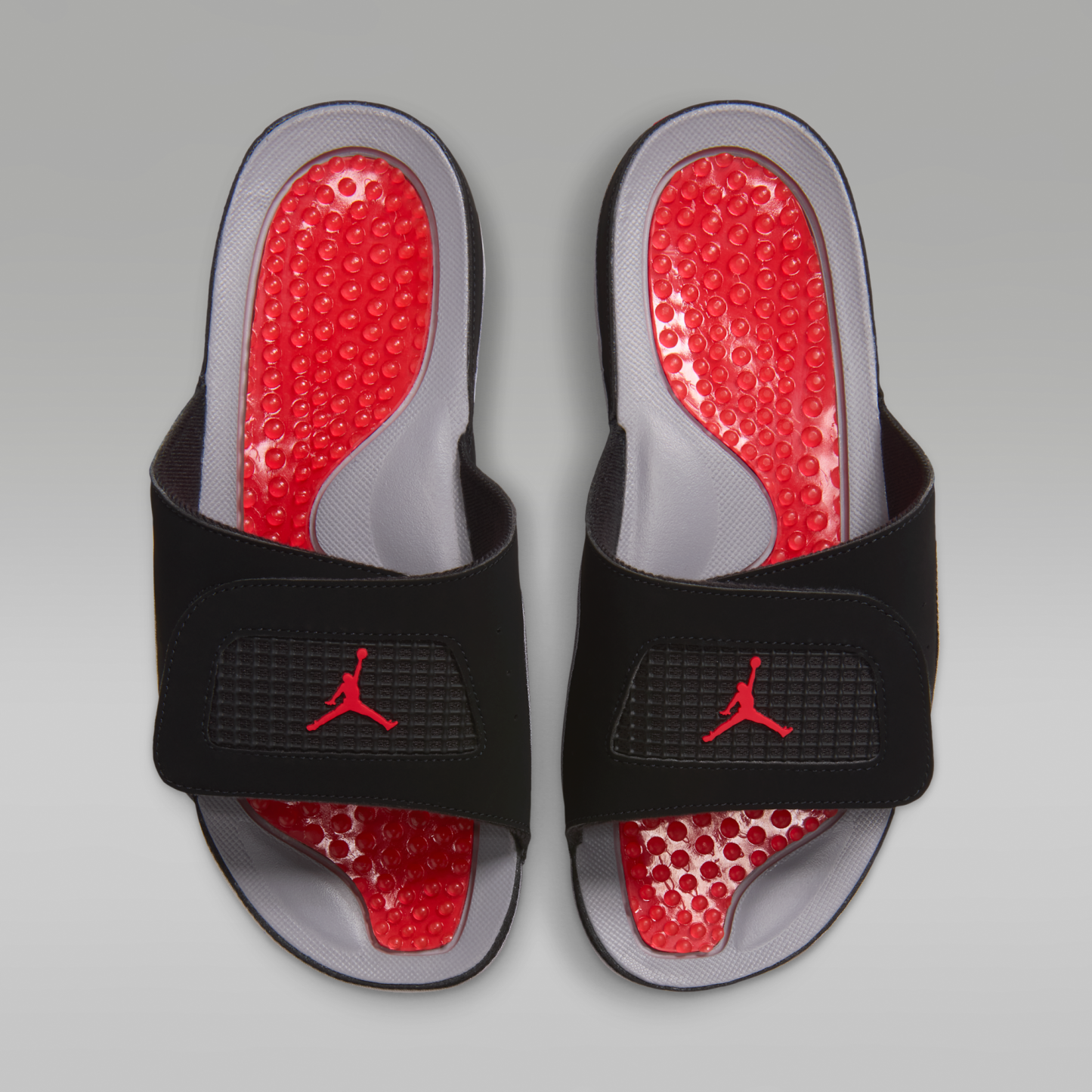 Jordan Hydro 4 Retro - Μαύρο/Cement Grey/Fire Red - 5