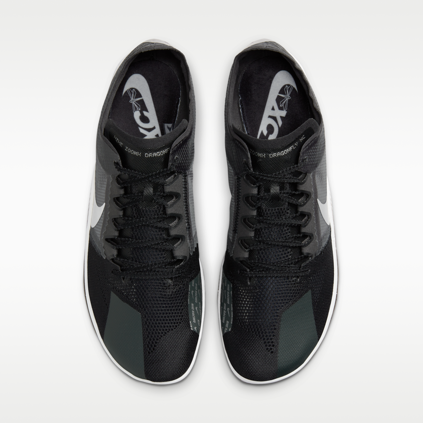 Nike Dragonfly XC - Μαύρο/Dark Smoke Grey/Λευκό/Metallic Silver - 4