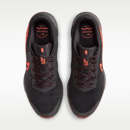 Nike Run Defy - Μαύρο/Anthracite/Bright Crimson - 4