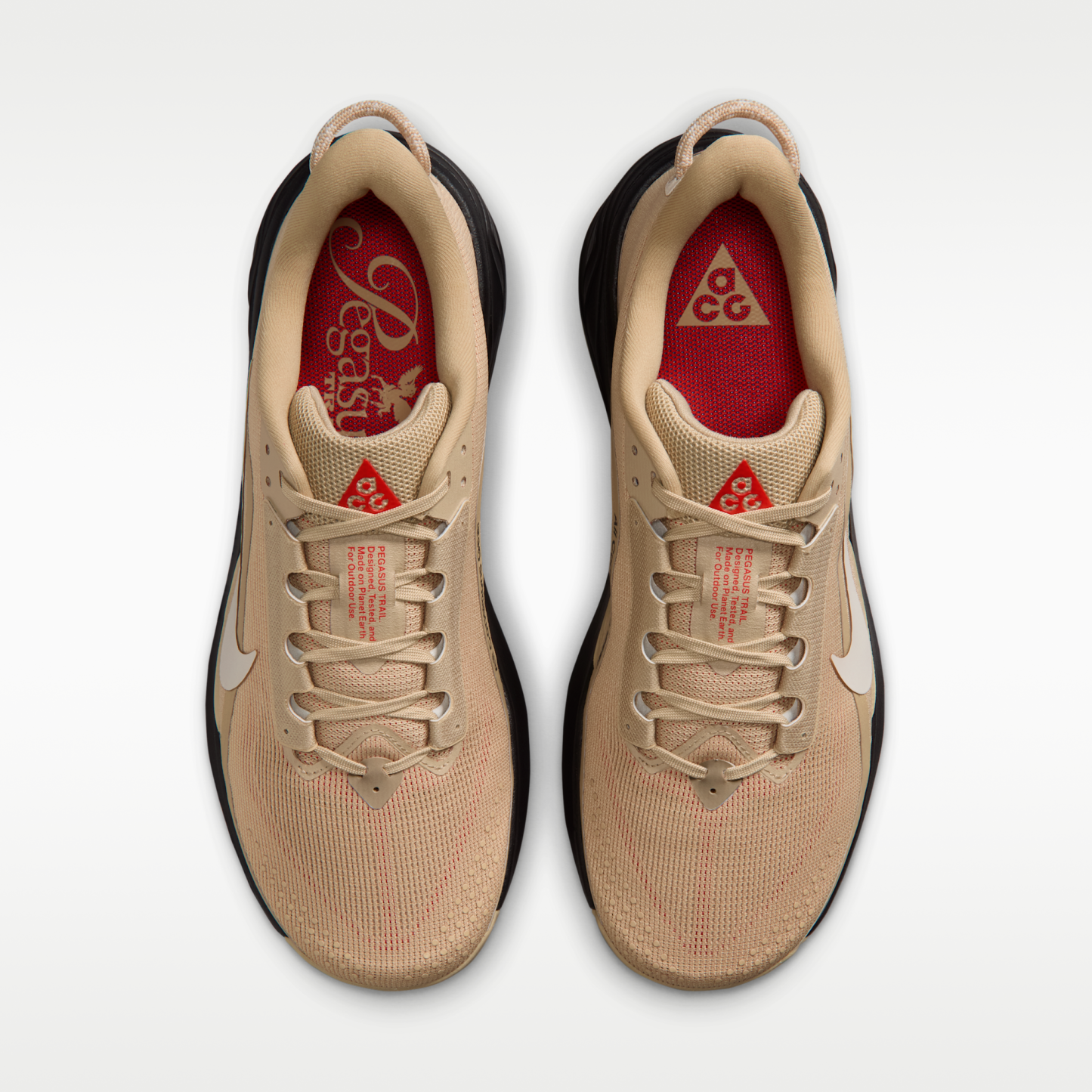Nike ACG Pegasus Trail - Linen/Μαύρο/Light Crimson/Light Orewood Brown - 4