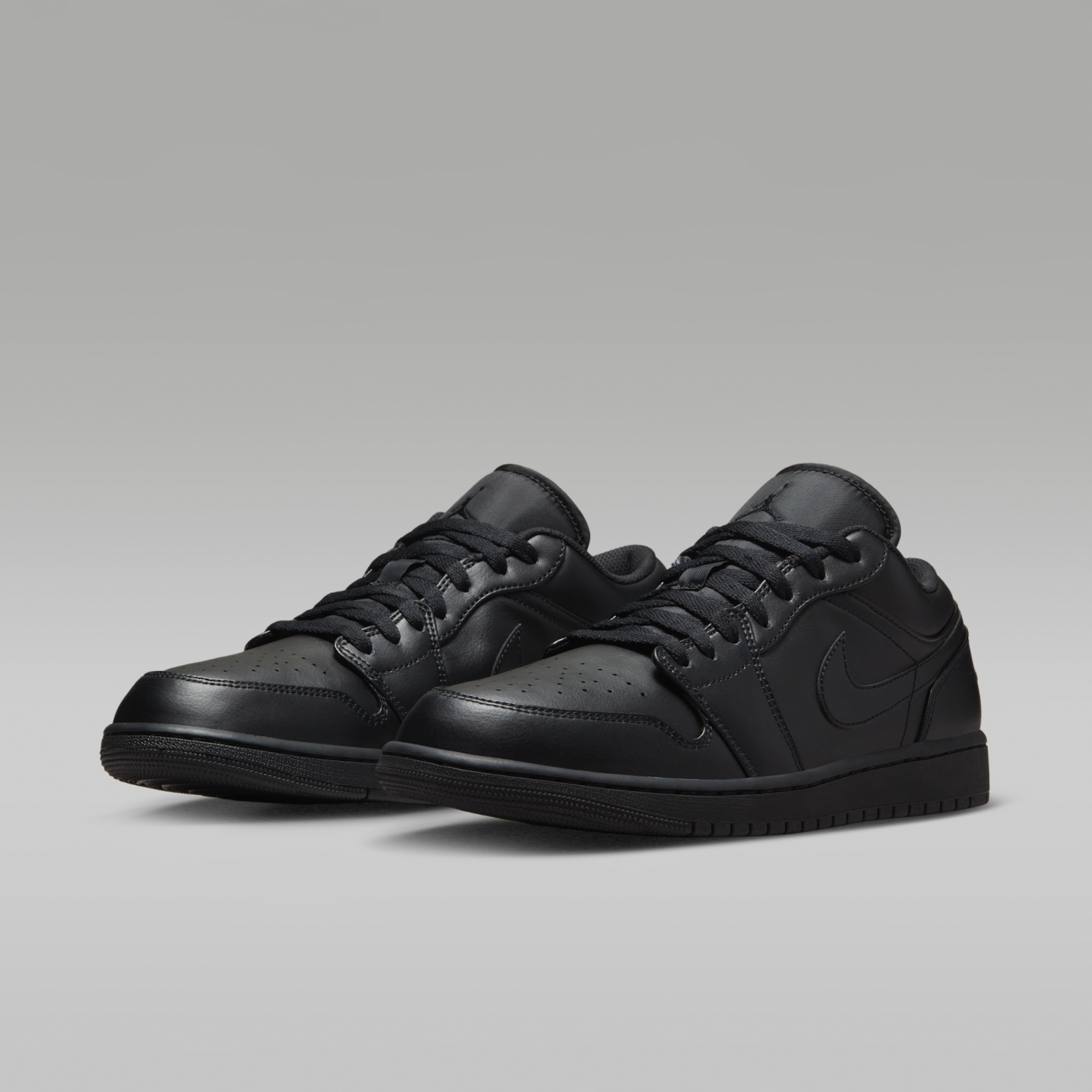 Air Jordan 1 Low - Μαύρο/Μαύρο/Μαύρο - 5