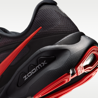 Nike Structure Plus - Μαύρο/University Red/Dark Smoke Grey/Bright Crimson - 8
