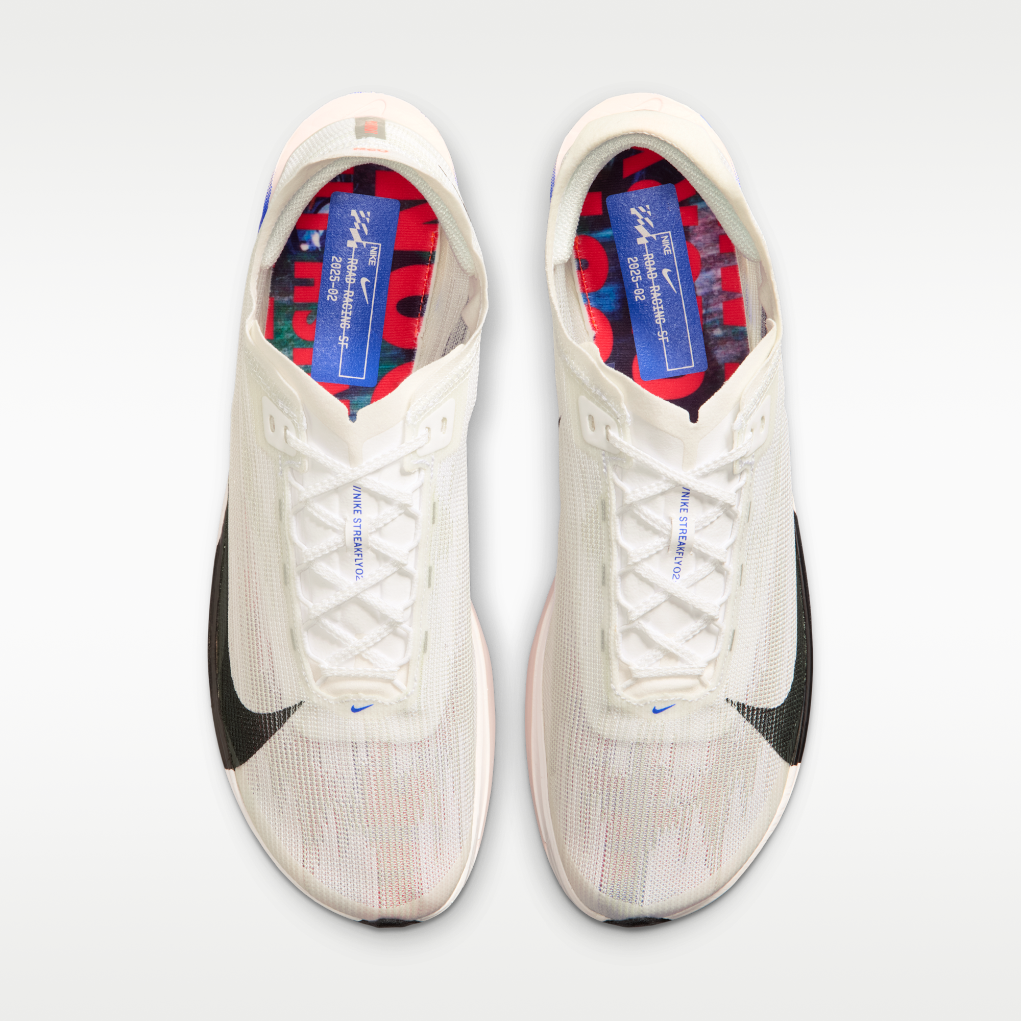 Nike Streakfly 2 SE - Λευκό/Racer Blue/Bright Crimson/Μαύρο - 4