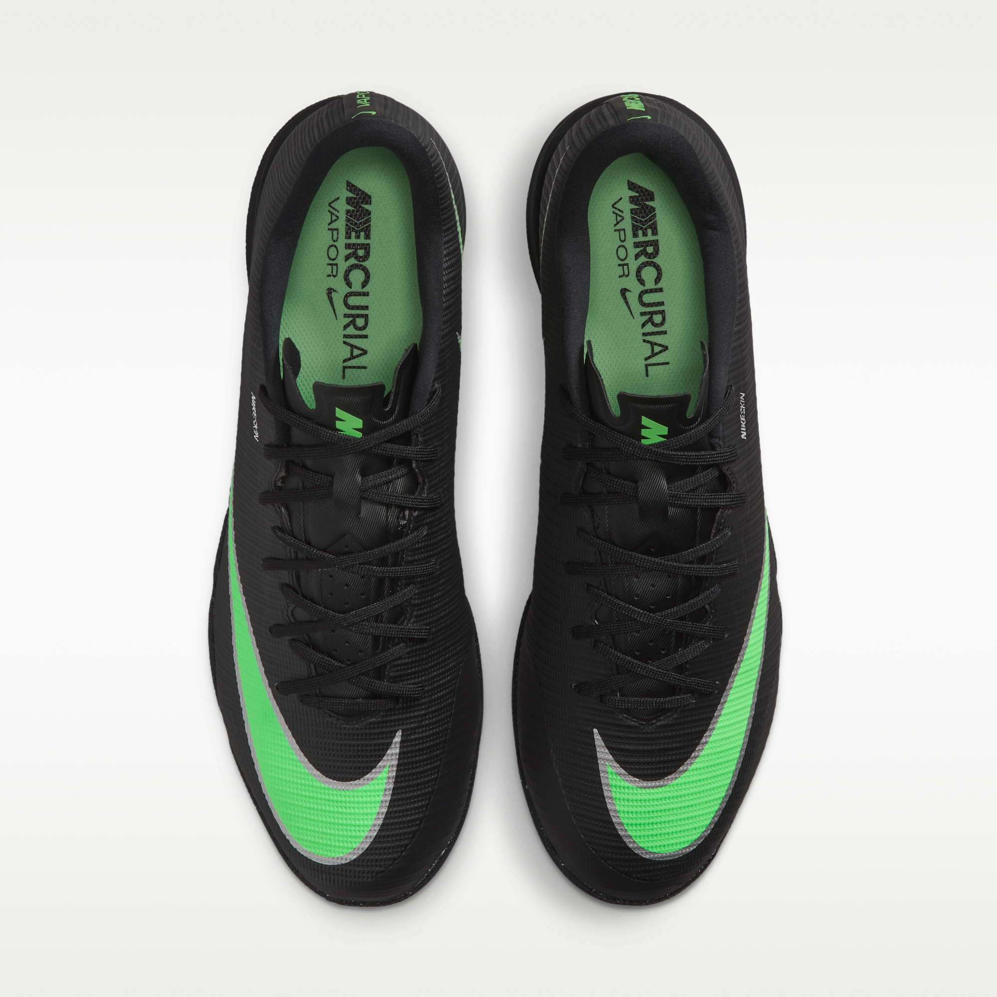 Nike Mercurial Vapor 17 Academy - Μαύρο/Μαύρο/Illusion Green (IM5845-001) - 4