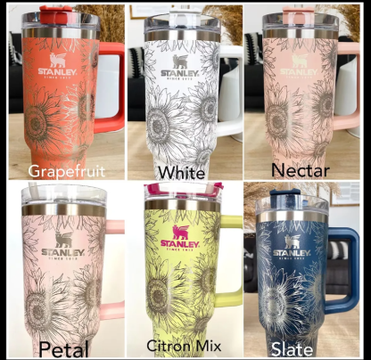 40oz Stainless Steel H2.0 FlowState Quencher Tumbler