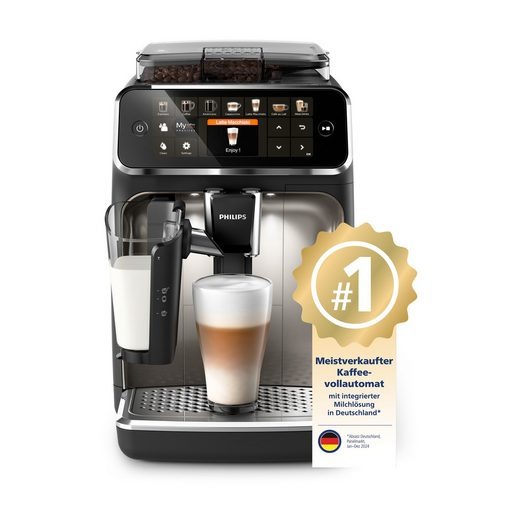 PHthtILIPS Kaffeevollautomat 5400 Series EP5447/90 LatteGo
