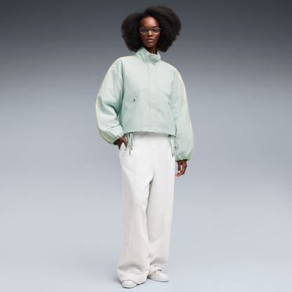 Sneakers Suede Bloom Patent Femme - PUMA White-Feather Gray