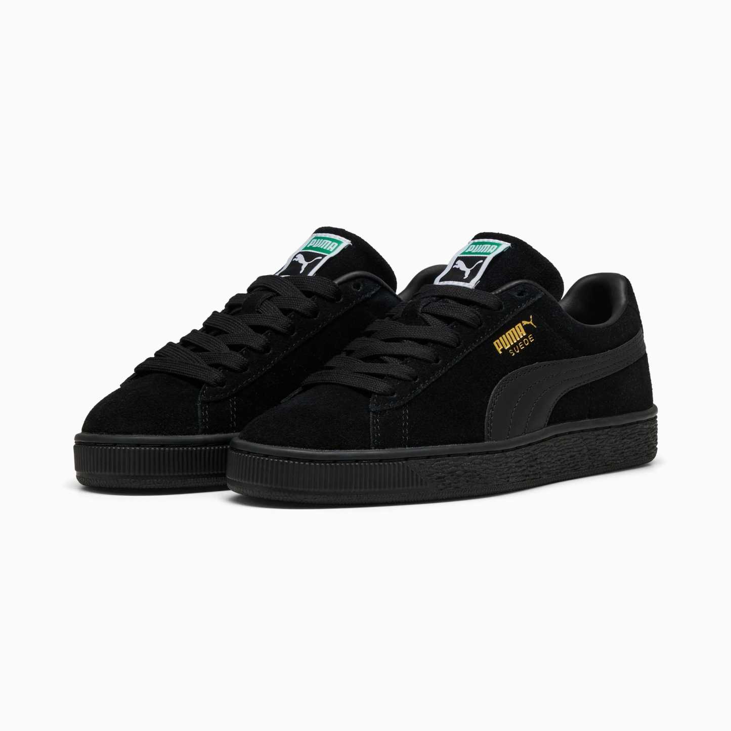 Baskets Suede Classic Enfant et Adolescent - PUMA Black-PUMA Black