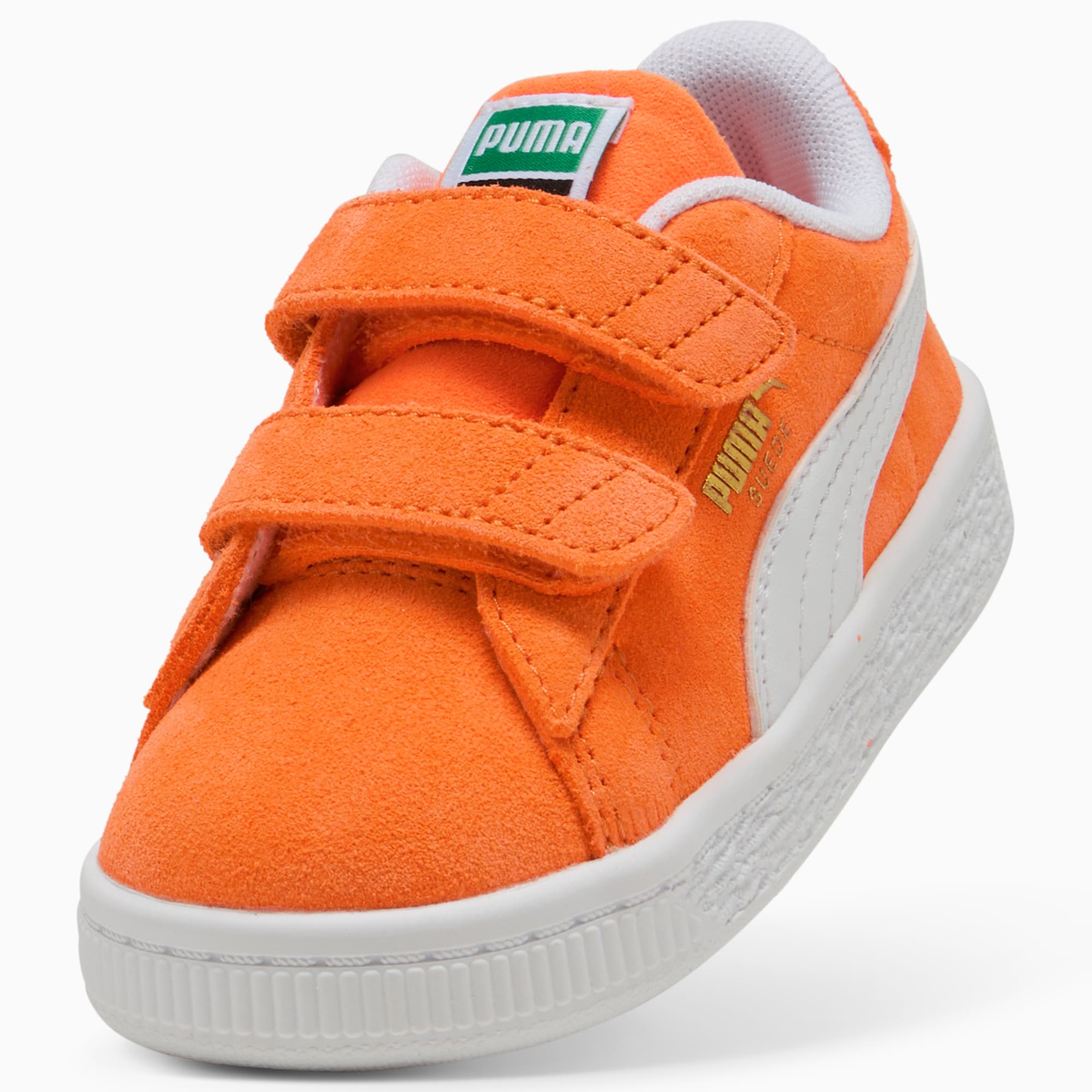 Baskets Suede Classic Bébé - Cayenne Pepper-PUMA White