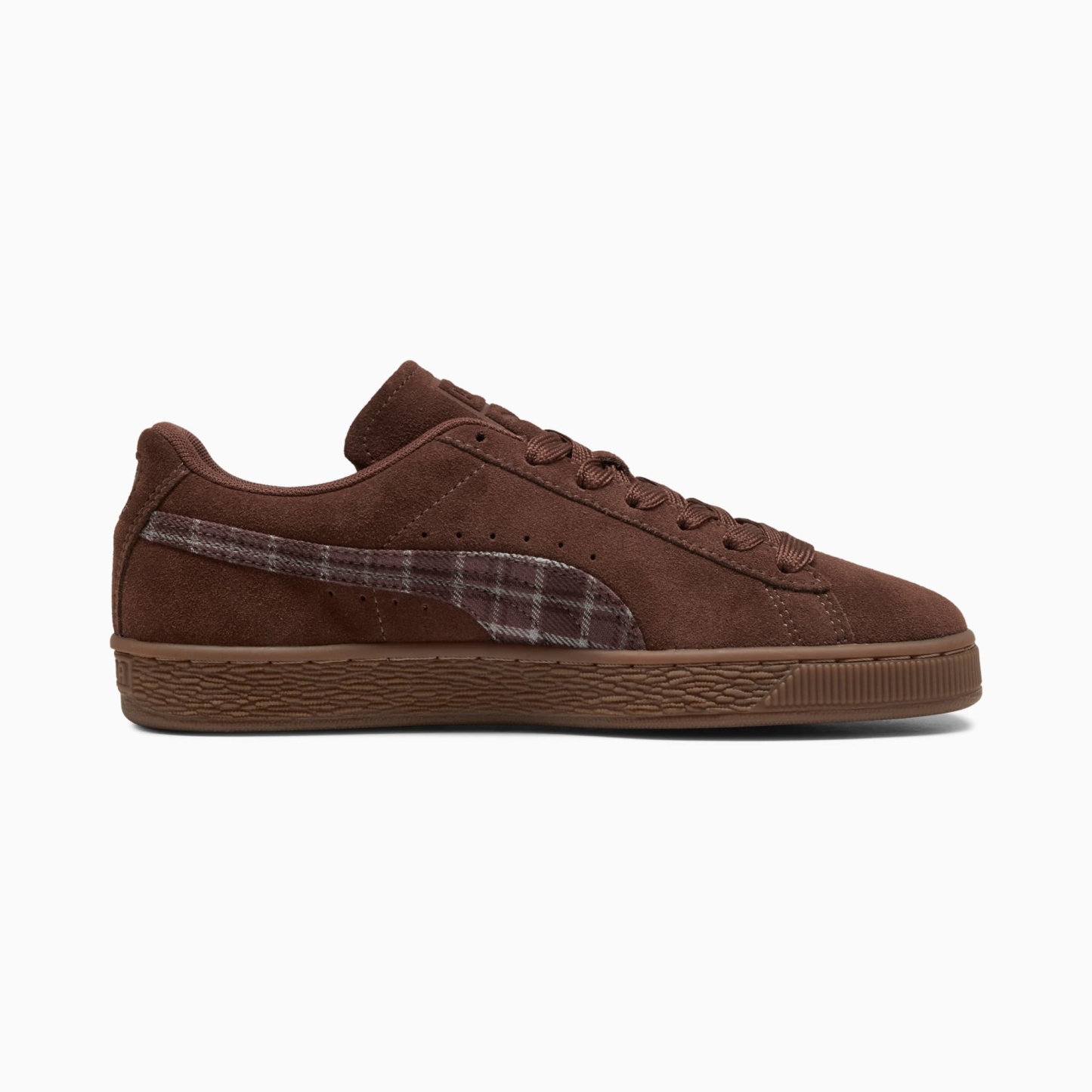 Sneakers Suede Patch Unisexe - Chestnut Brown
