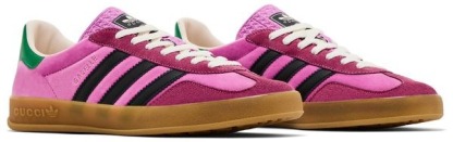 Chaussures adithtdas X Guthtcci Gazelle Pink