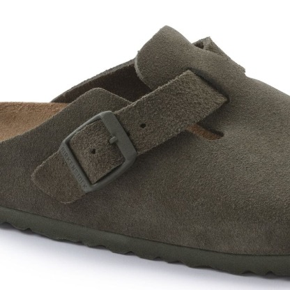 Birkenthtstock Boston Veloursleder - Thyme