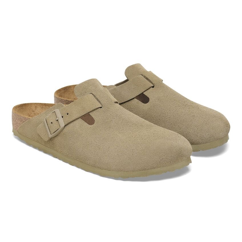 Birkenthtstock Veloursleder - Faded Khaki