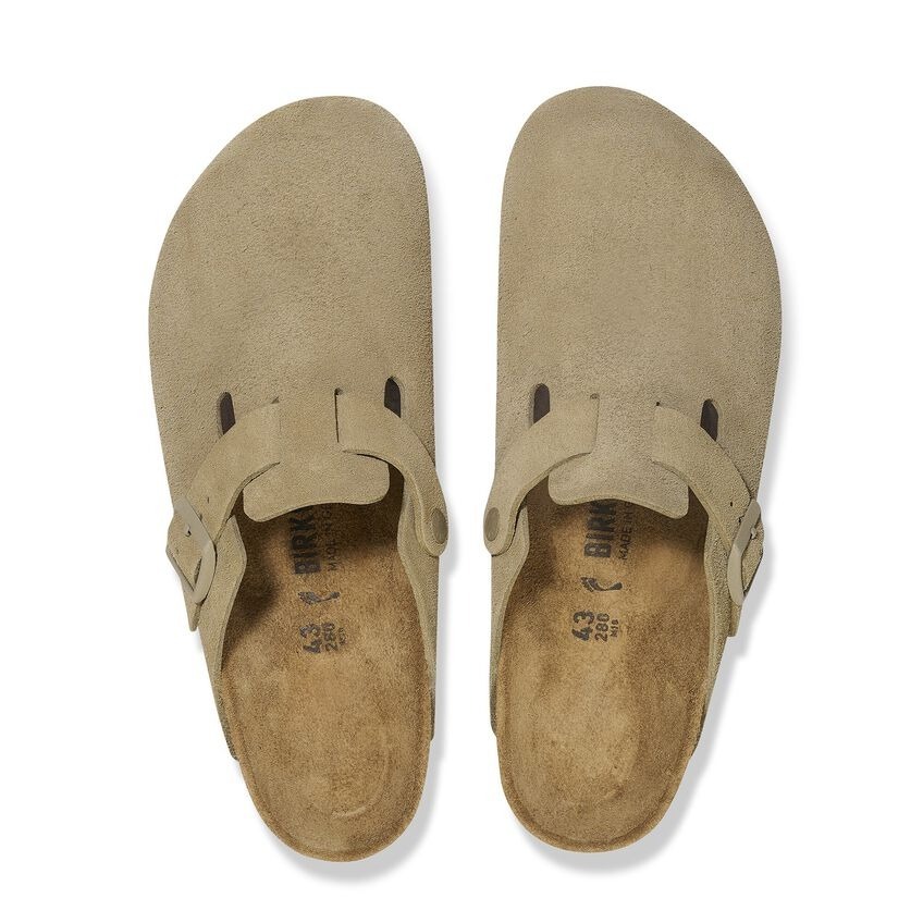 Birkenthtstock Veloursleder - Faded Khaki