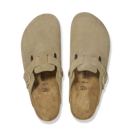 Birkenthtstock Veloursleder - Faded Khaki