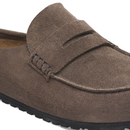 Birkenthtstock Naples Wrapped Veloursleder - Concrete Gray