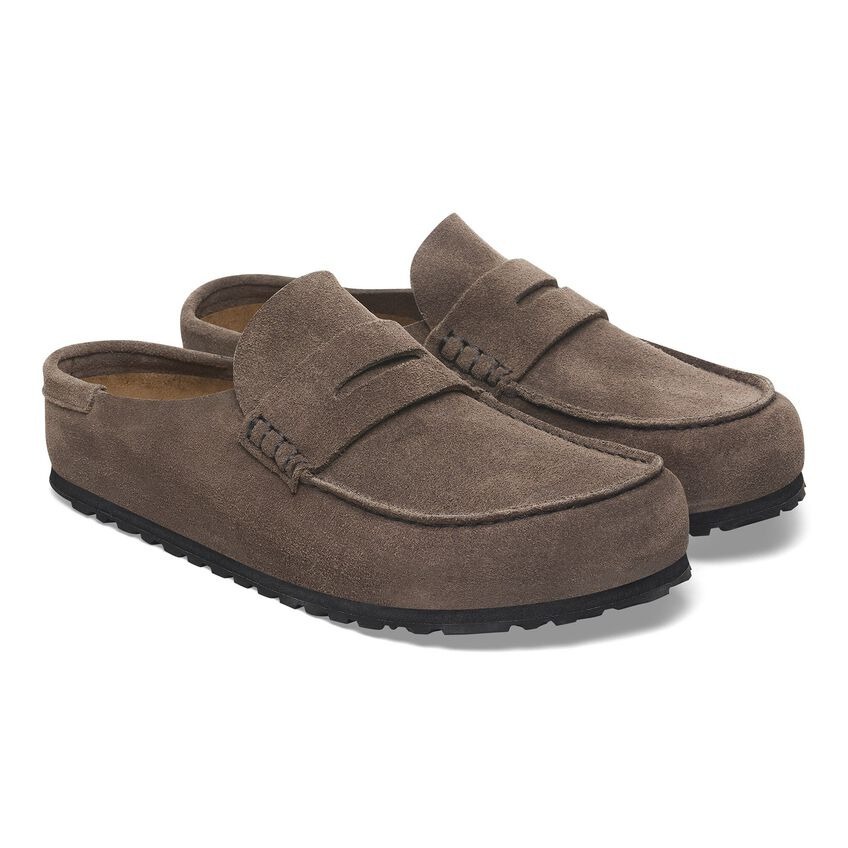 Birkenthtstock Naples Wrapped Veloursleder - Concrete Gray