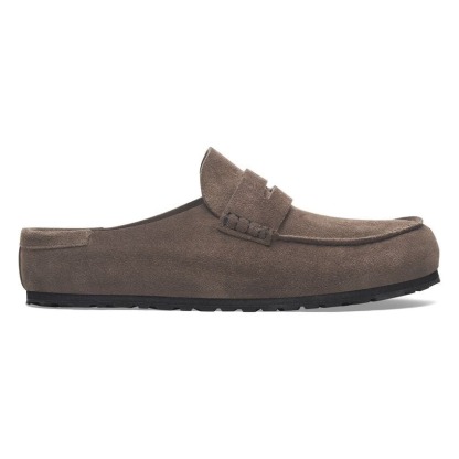 Birkenthtstock Naples Wrapped Veloursleder - Concrete Gray