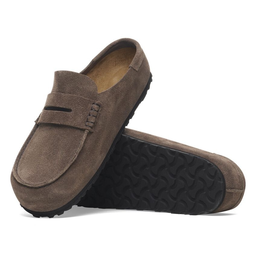 Birkenthtstock Naples Wrapped Veloursleder - Concrete Gray