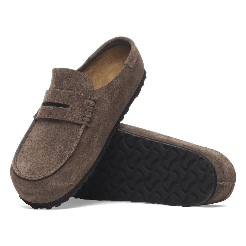 Birkenthtstock Naples Wrapped Veloursleder - Concrete Gray