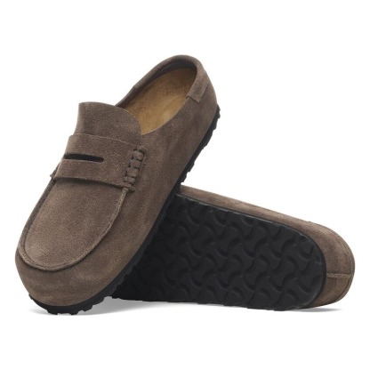 Birkenthtstock Naples Wrapped Veloursleder - Concrete Gray