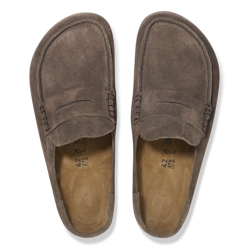 Birkenthtstock Naples Wrapped Veloursleder - Concrete Gray