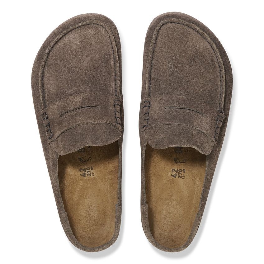 Birkenthtstock Naples Wrapped Veloursleder - Concrete Gray