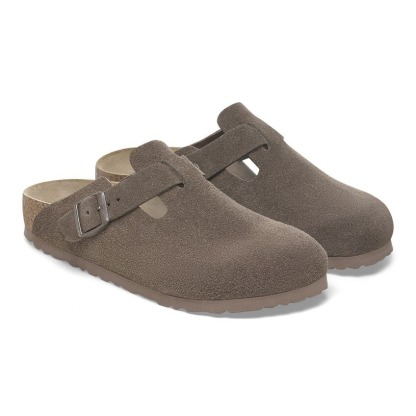 Birkenthtstock Veloursleder - Concrete Gray
