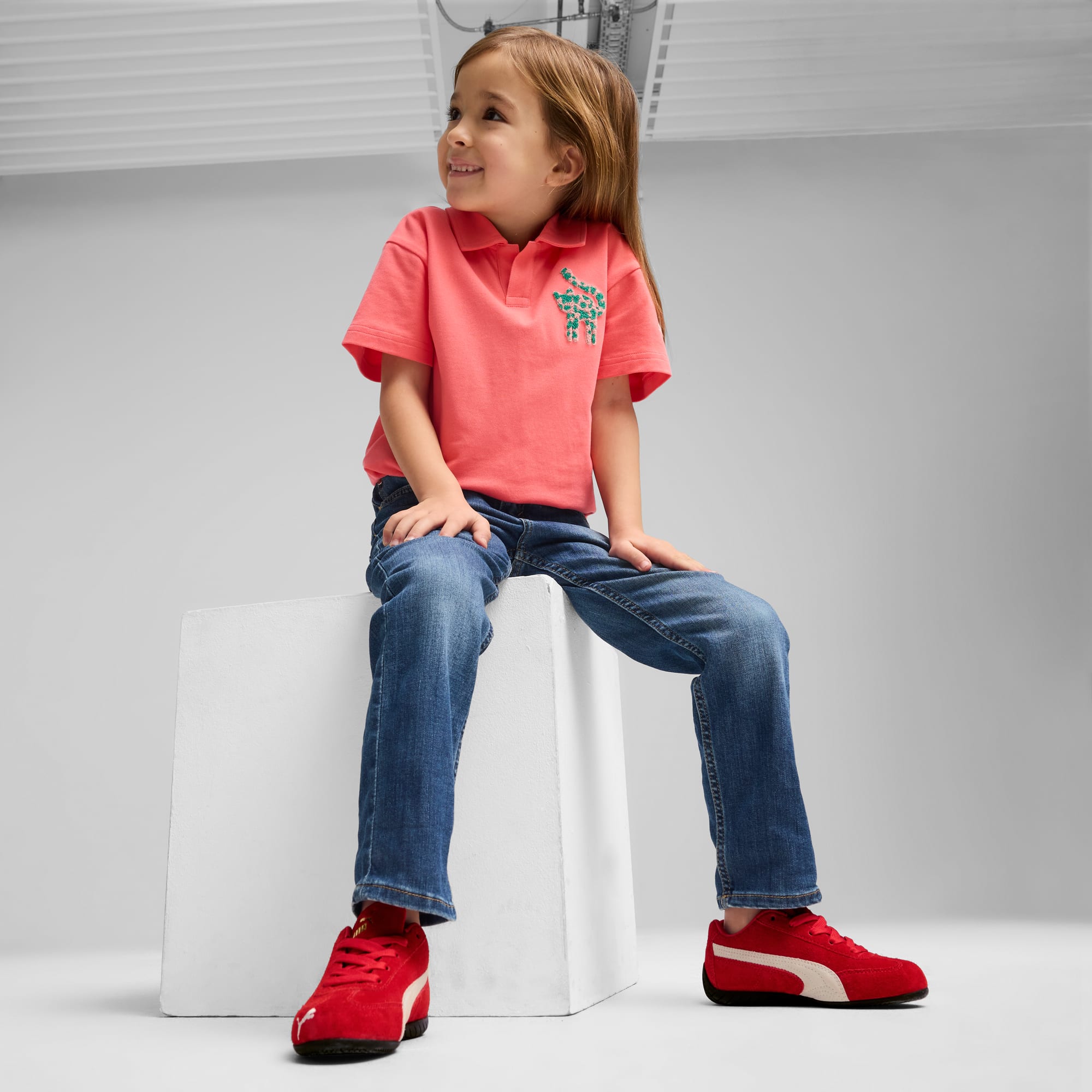 Sneakers Speedcat Enfant - For All Time Red-PUMA White