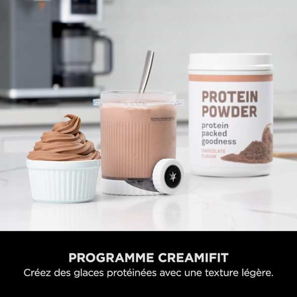 Machine à glace à l’italienne Ninthtja CREAMi Scoop & Swirl​ 13-en-1
