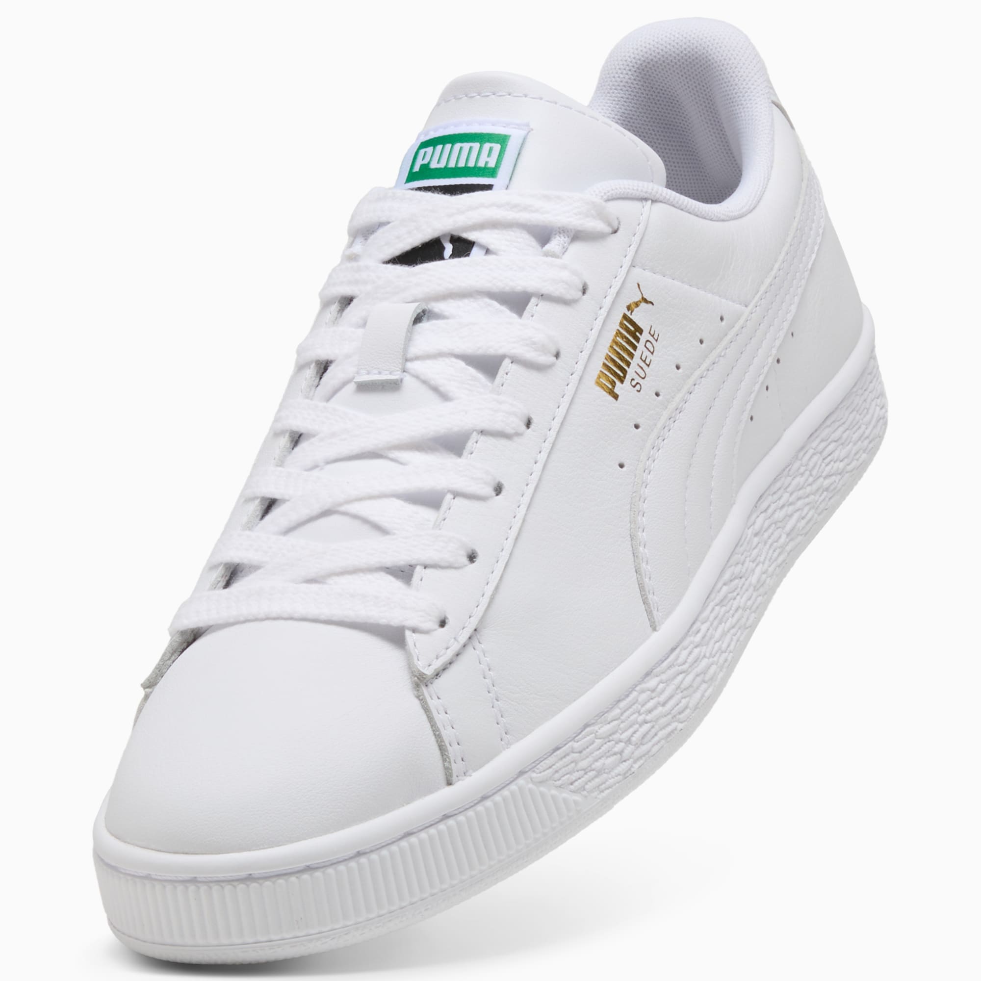 Sneakers Suede Unisexe - PUMA White-Archive Green