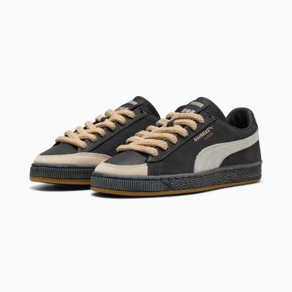 Sneakers Suede Vintage Black PUMA x NAHMIAS Unisexe - Flat Dark Gray-Vapor Gray-Honey Butter