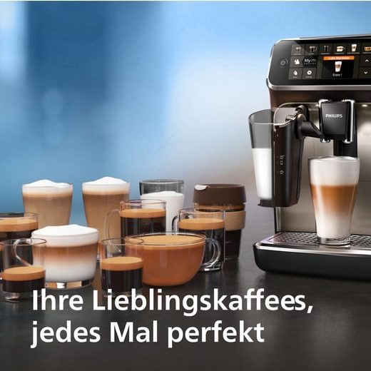 PHthtILIPS Kaffeevollautomat 5400 Series EP5447/90 LatteGo