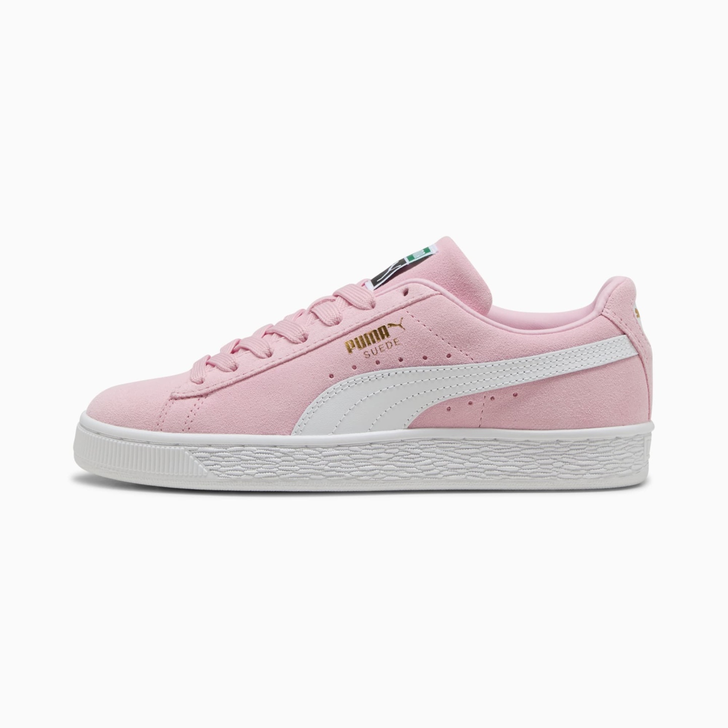 Baskets Suede Classic Enfant et Adolescent - Pink Lady-PUMA White