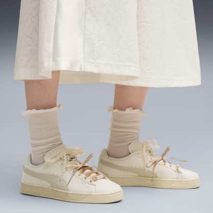 Sneakers Suede Bloom Femme - Frosted Ivory-Silver Fog